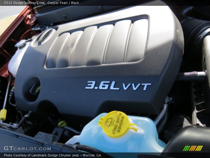 Copper Pearl / Black 2013 Dodge Journey Crew