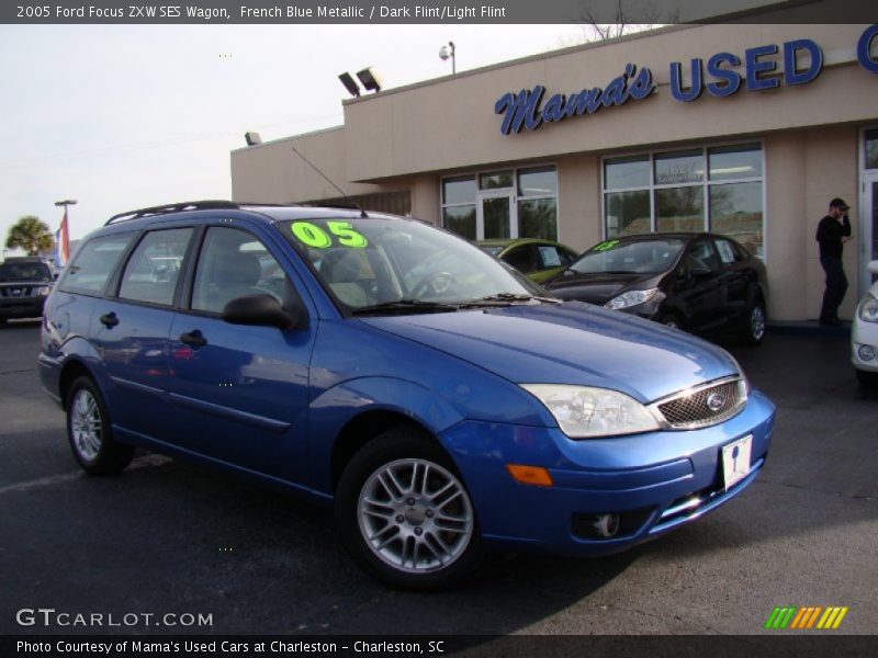 French Blue Metallic / Dark Flint/Light Flint 2005 Ford Focus ZXW SES Wagon