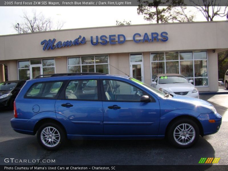 French Blue Metallic / Dark Flint/Light Flint 2005 Ford Focus ZXW SES Wagon