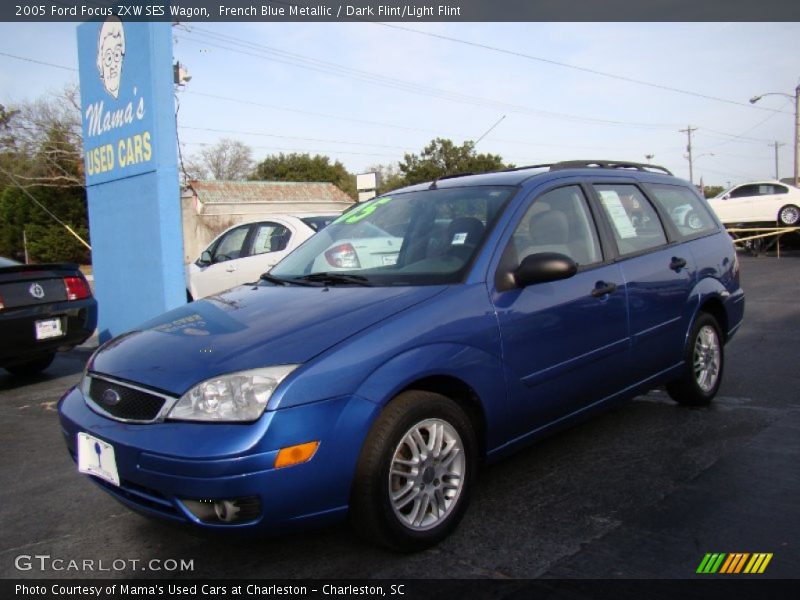 French Blue Metallic / Dark Flint/Light Flint 2005 Ford Focus ZXW SES Wagon
