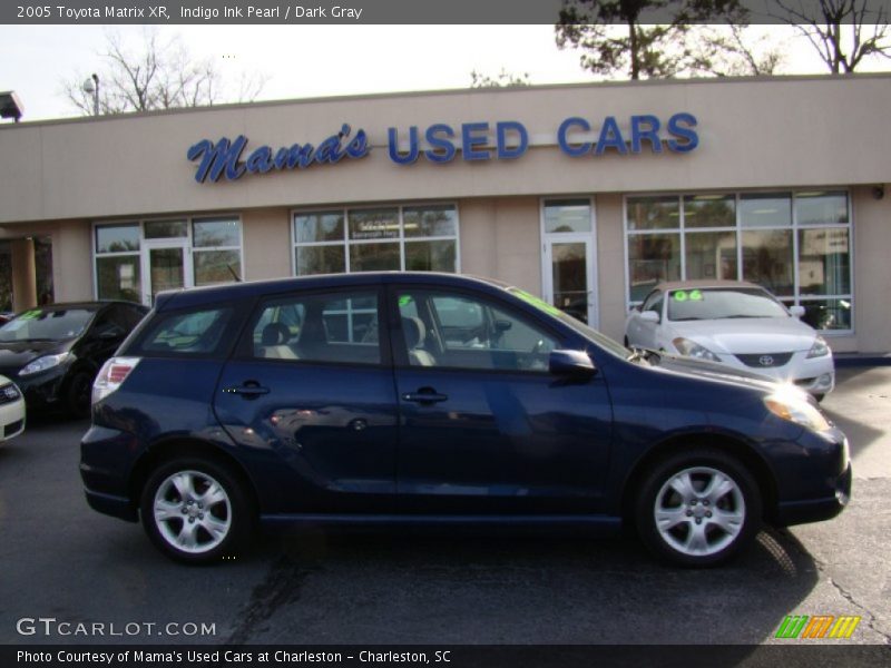 Indigo Ink Pearl / Dark Gray 2005 Toyota Matrix XR