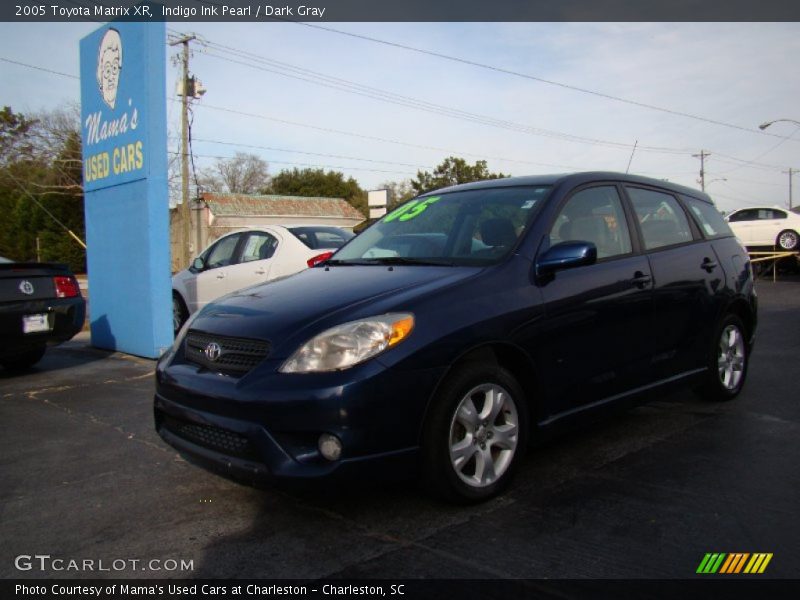 Indigo Ink Pearl / Dark Gray 2005 Toyota Matrix XR