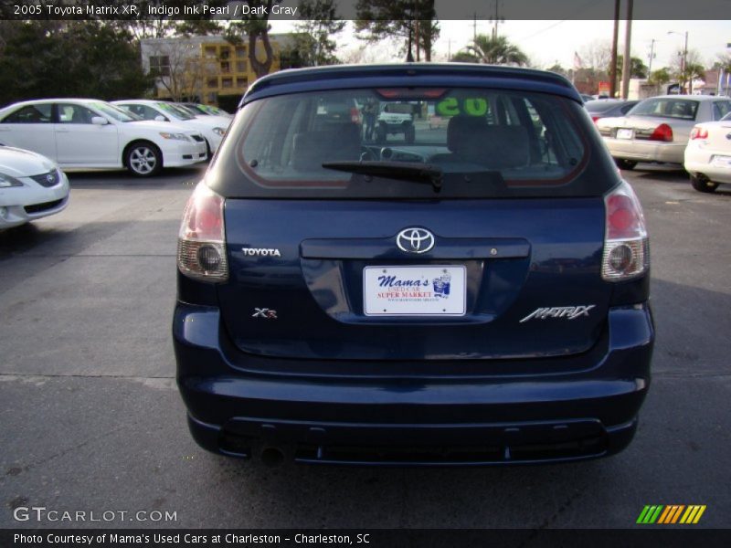 Indigo Ink Pearl / Dark Gray 2005 Toyota Matrix XR