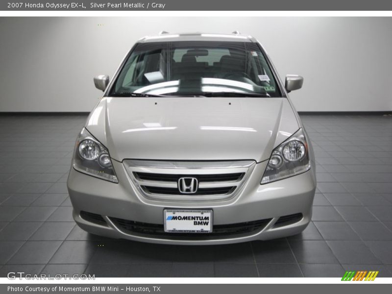 Silver Pearl Metallic / Gray 2007 Honda Odyssey EX-L