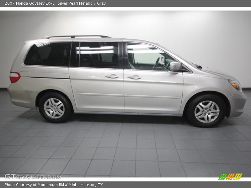 Silver Pearl Metallic / Gray 2007 Honda Odyssey EX-L