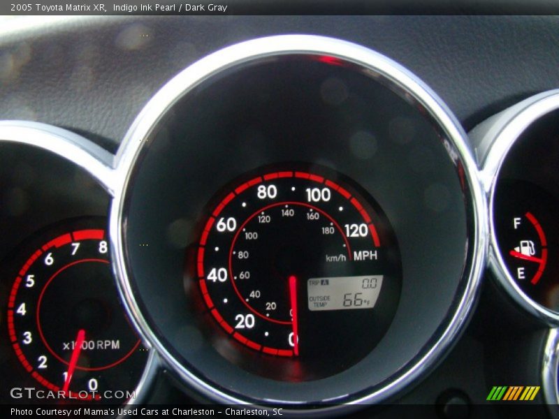 Indigo Ink Pearl / Dark Gray 2005 Toyota Matrix XR