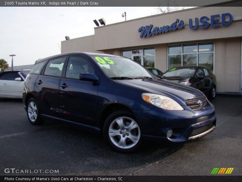 Indigo Ink Pearl / Dark Gray 2005 Toyota Matrix XR