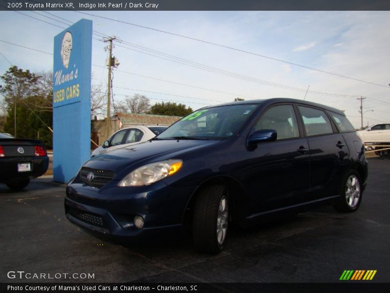 Indigo Ink Pearl / Dark Gray 2005 Toyota Matrix XR