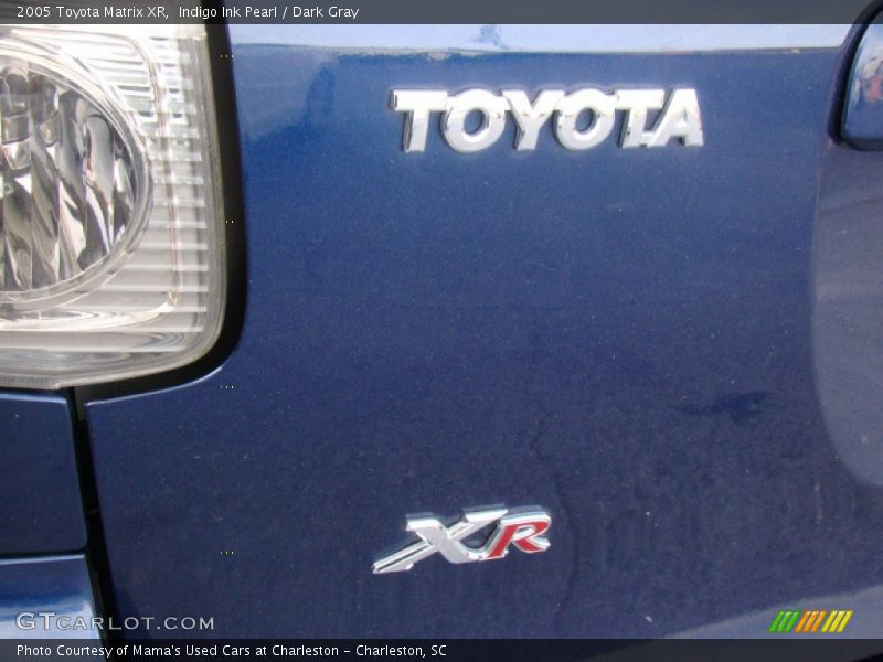 Indigo Ink Pearl / Dark Gray 2005 Toyota Matrix XR