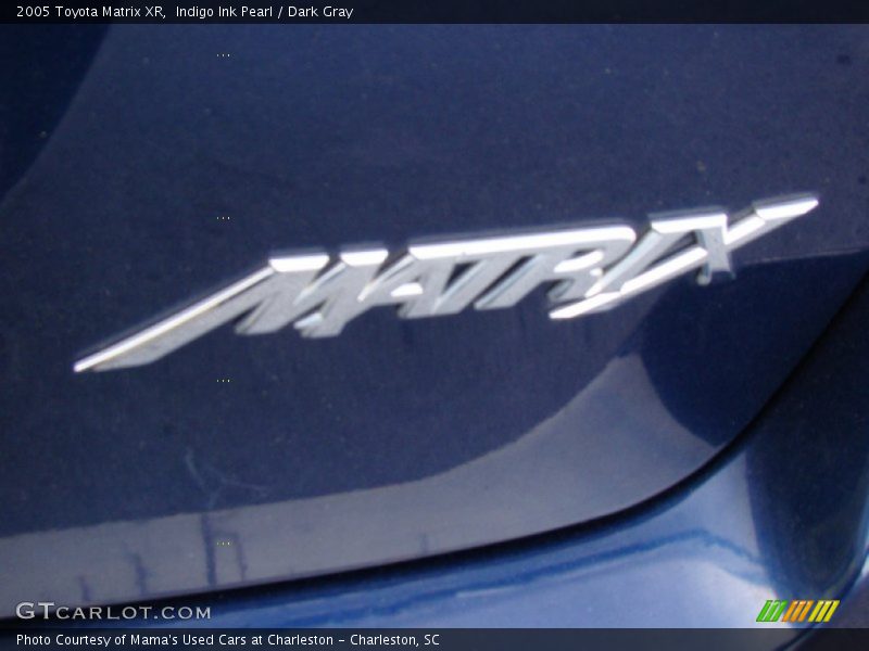Indigo Ink Pearl / Dark Gray 2005 Toyota Matrix XR