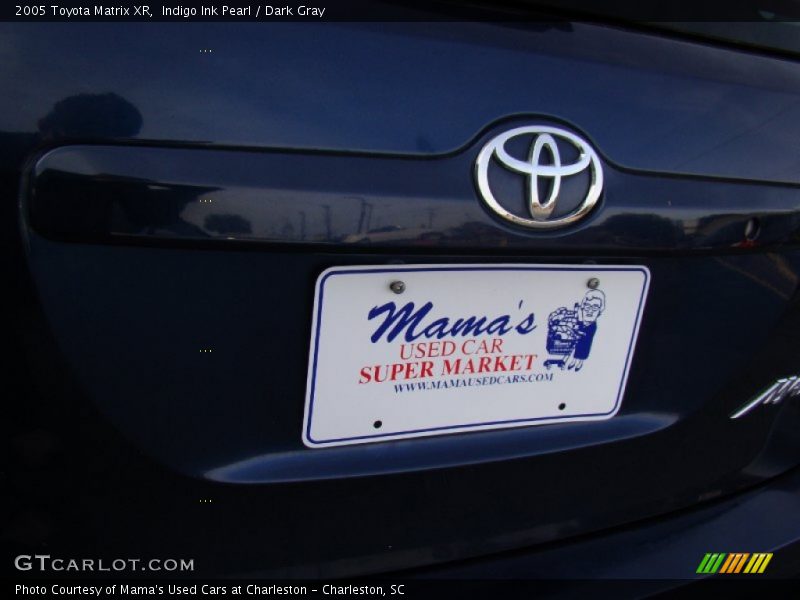 Indigo Ink Pearl / Dark Gray 2005 Toyota Matrix XR