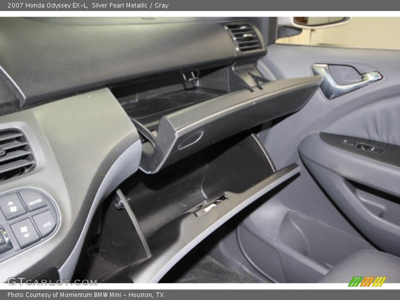 Silver Pearl Metallic / Gray 2007 Honda Odyssey EX-L