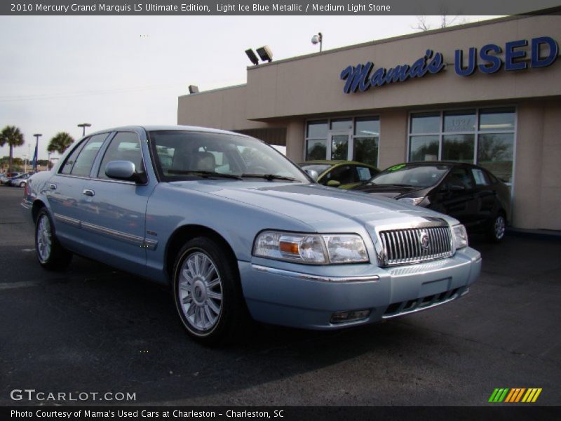Light Ice Blue Metallic / Medium Light Stone 2010 Mercury Grand Marquis LS Ultimate Edition