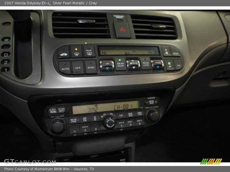 Silver Pearl Metallic / Gray 2007 Honda Odyssey EX-L