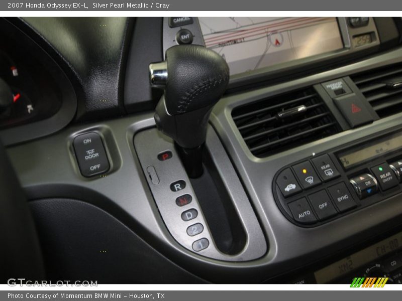 Silver Pearl Metallic / Gray 2007 Honda Odyssey EX-L
