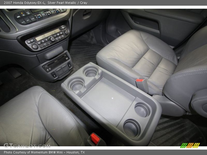 Silver Pearl Metallic / Gray 2007 Honda Odyssey EX-L