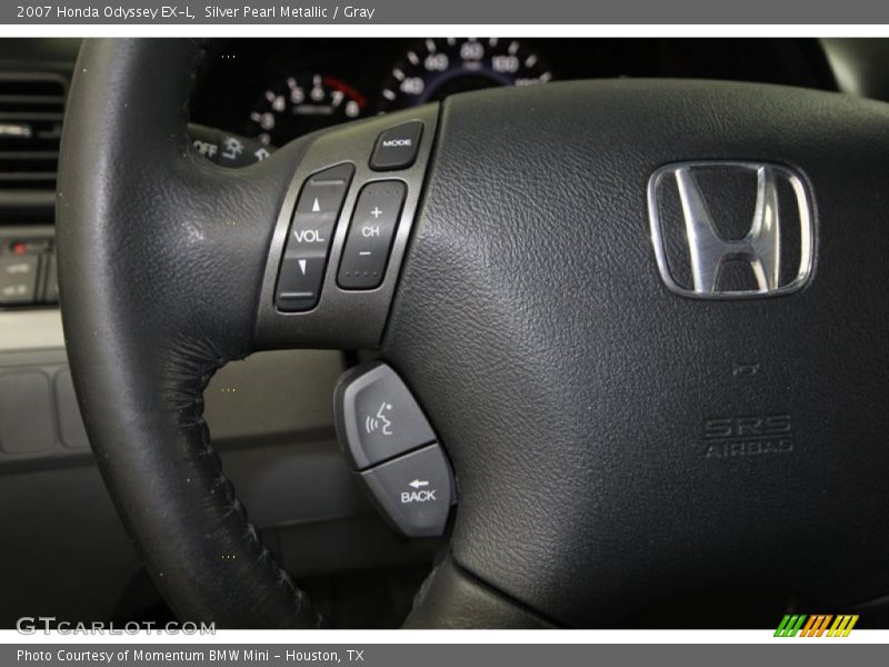 Silver Pearl Metallic / Gray 2007 Honda Odyssey EX-L