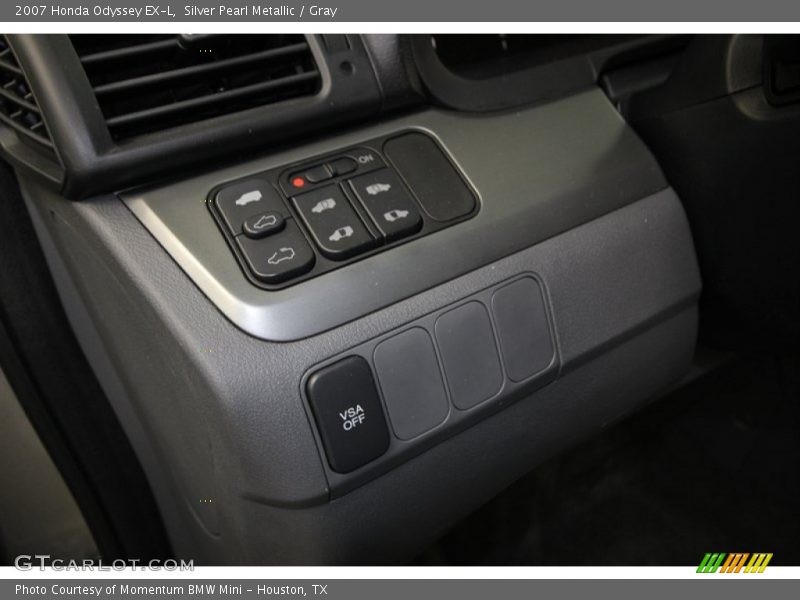 Silver Pearl Metallic / Gray 2007 Honda Odyssey EX-L