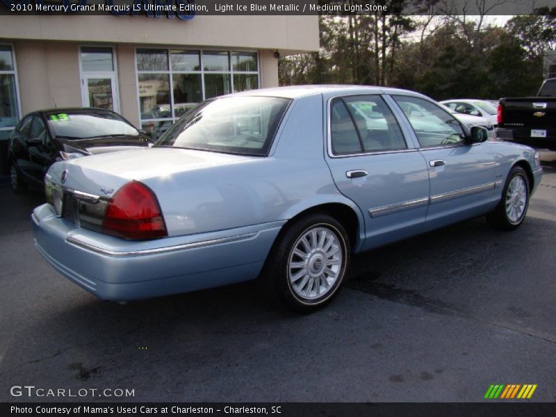 Light Ice Blue Metallic / Medium Light Stone 2010 Mercury Grand Marquis LS Ultimate Edition