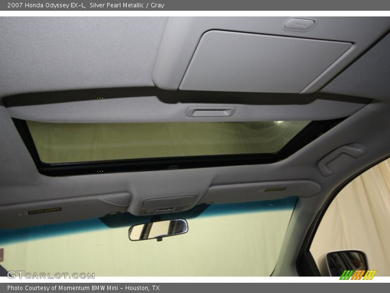 Silver Pearl Metallic / Gray 2007 Honda Odyssey EX-L