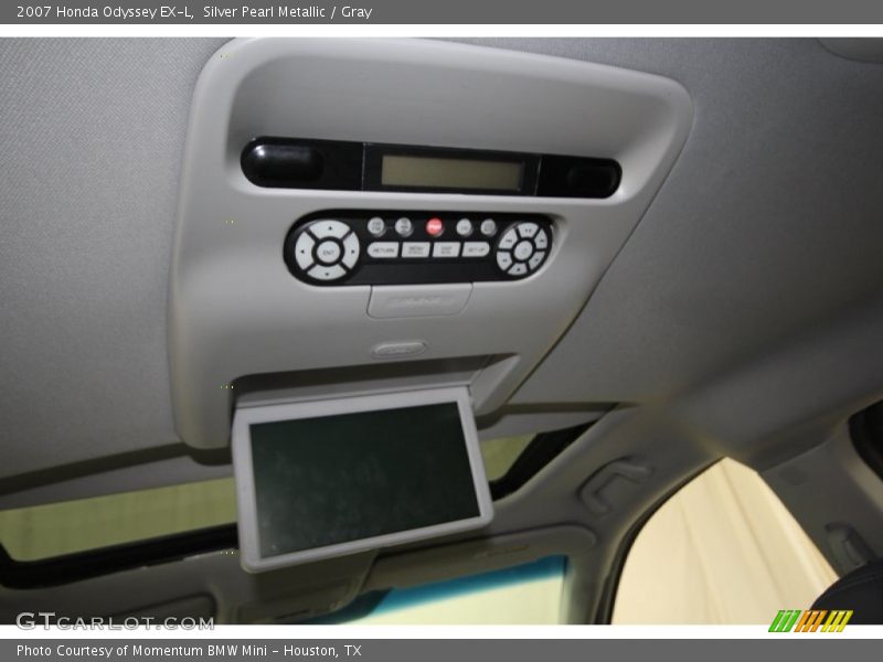 Silver Pearl Metallic / Gray 2007 Honda Odyssey EX-L