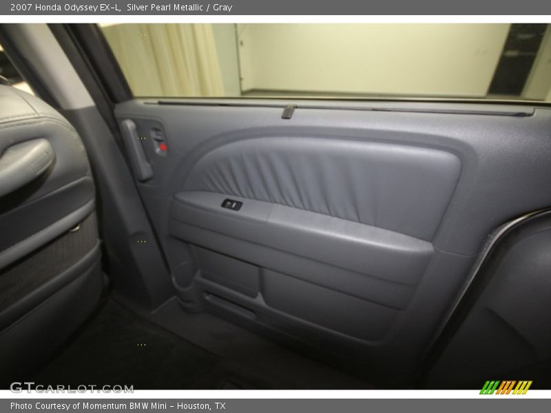 Silver Pearl Metallic / Gray 2007 Honda Odyssey EX-L