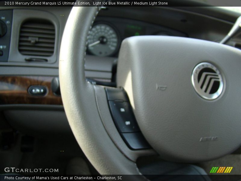 Light Ice Blue Metallic / Medium Light Stone 2010 Mercury Grand Marquis LS Ultimate Edition