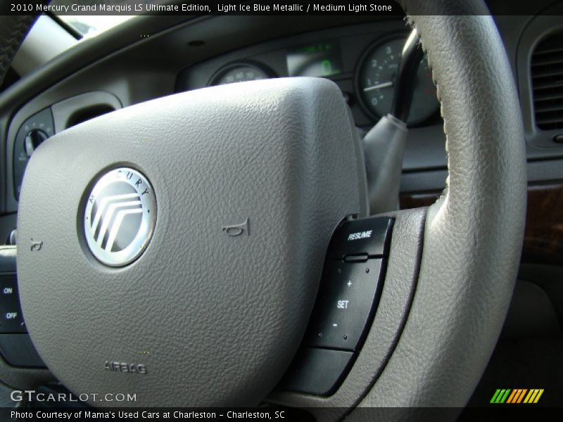 Light Ice Blue Metallic / Medium Light Stone 2010 Mercury Grand Marquis LS Ultimate Edition