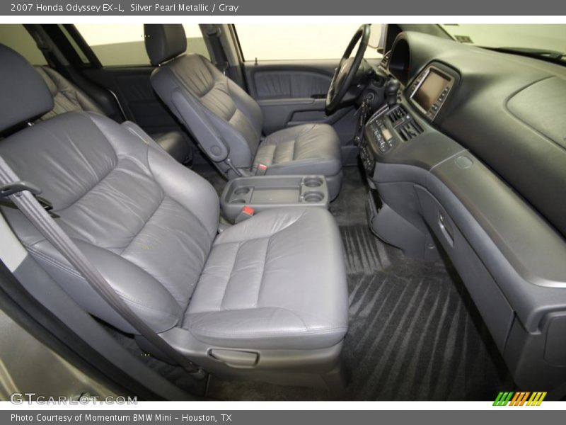 Silver Pearl Metallic / Gray 2007 Honda Odyssey EX-L