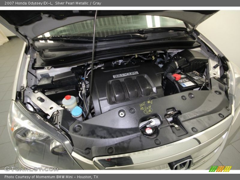 Silver Pearl Metallic / Gray 2007 Honda Odyssey EX-L