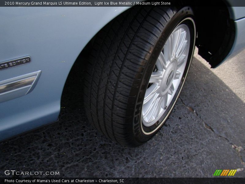 Light Ice Blue Metallic / Medium Light Stone 2010 Mercury Grand Marquis LS Ultimate Edition