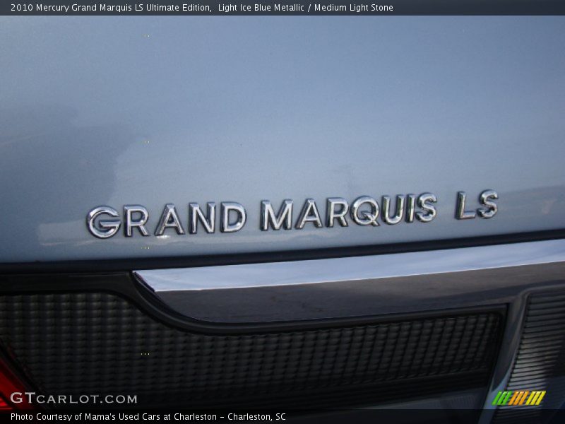 Light Ice Blue Metallic / Medium Light Stone 2010 Mercury Grand Marquis LS Ultimate Edition