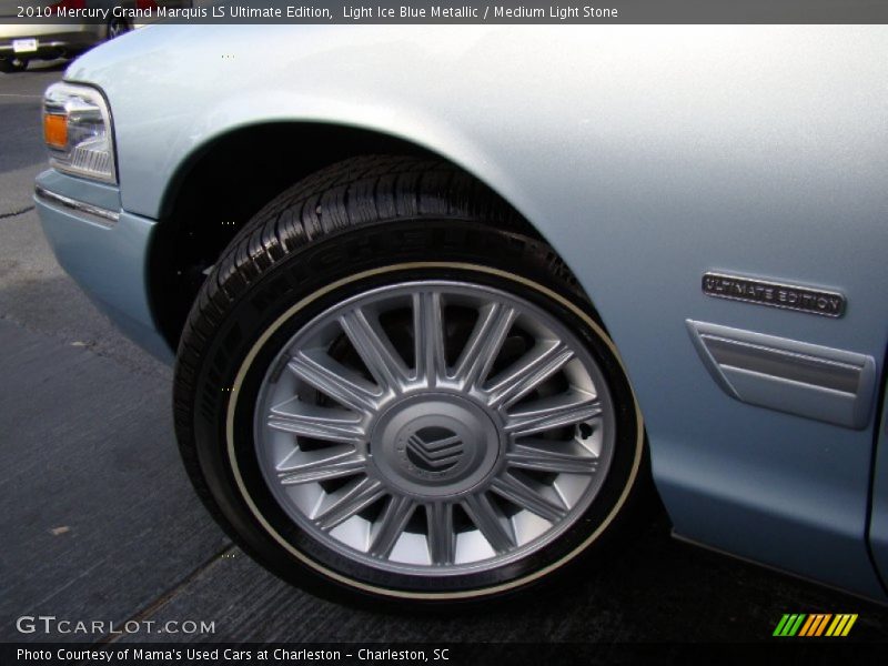 Light Ice Blue Metallic / Medium Light Stone 2010 Mercury Grand Marquis LS Ultimate Edition