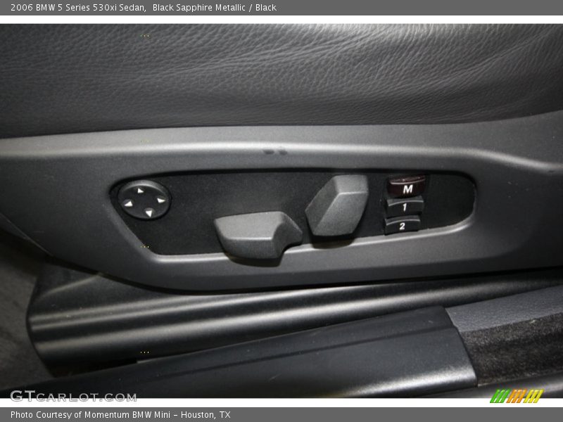 Black Sapphire Metallic / Black 2006 BMW 5 Series 530xi Sedan