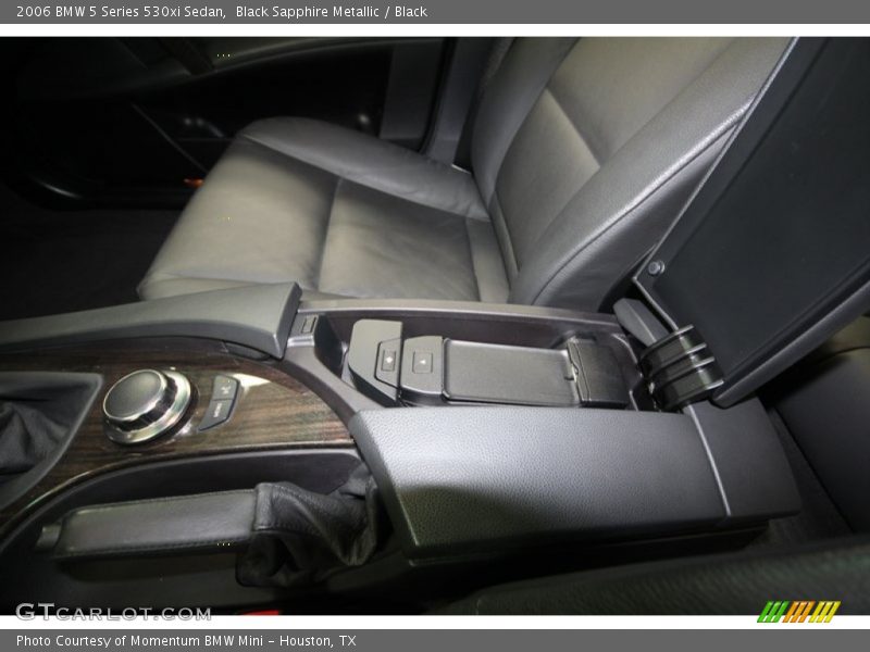 Black Sapphire Metallic / Black 2006 BMW 5 Series 530xi Sedan