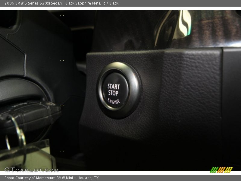 Black Sapphire Metallic / Black 2006 BMW 5 Series 530xi Sedan