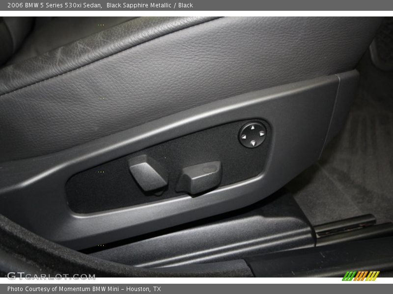 Black Sapphire Metallic / Black 2006 BMW 5 Series 530xi Sedan