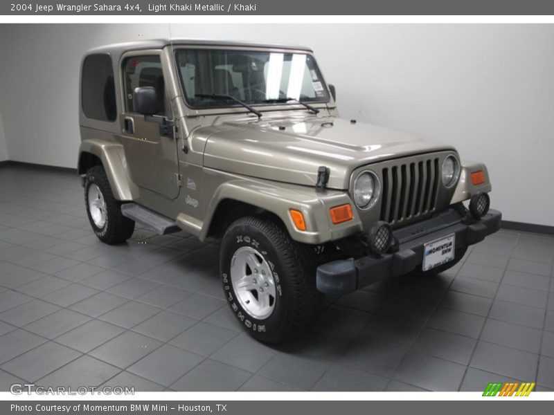 Light Khaki Metallic / Khaki 2004 Jeep Wrangler Sahara 4x4
