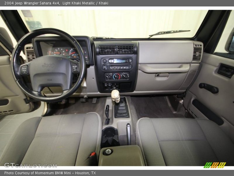 Light Khaki Metallic / Khaki 2004 Jeep Wrangler Sahara 4x4