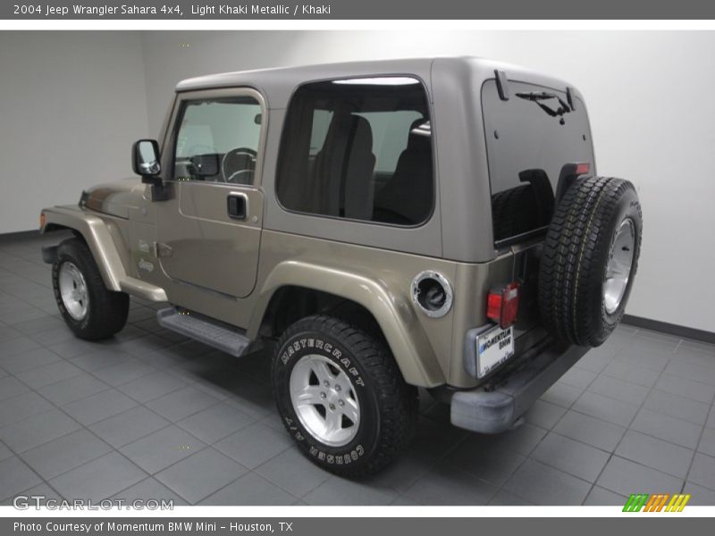 Light Khaki Metallic / Khaki 2004 Jeep Wrangler Sahara 4x4