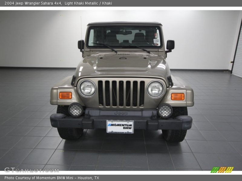 Light Khaki Metallic / Khaki 2004 Jeep Wrangler Sahara 4x4