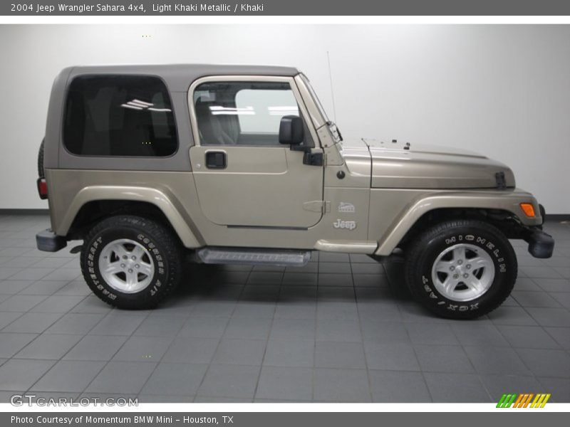 Light Khaki Metallic / Khaki 2004 Jeep Wrangler Sahara 4x4