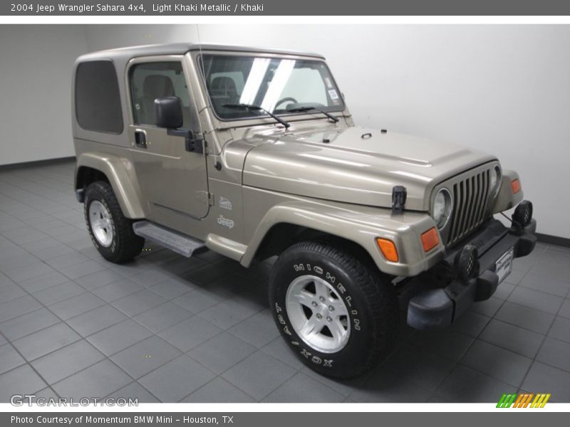 Light Khaki Metallic / Khaki 2004 Jeep Wrangler Sahara 4x4