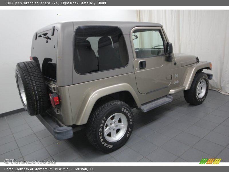 Light Khaki Metallic / Khaki 2004 Jeep Wrangler Sahara 4x4