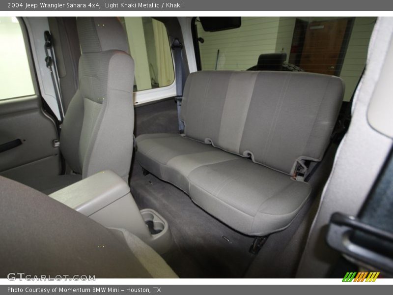Light Khaki Metallic / Khaki 2004 Jeep Wrangler Sahara 4x4