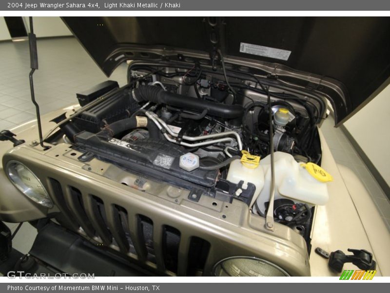 Light Khaki Metallic / Khaki 2004 Jeep Wrangler Sahara 4x4