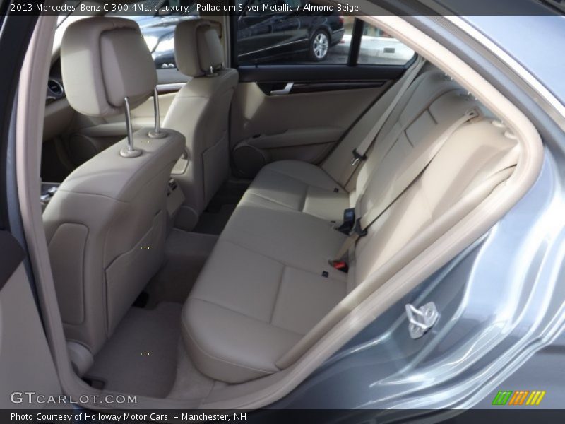 Palladium Silver Metallic / Almond Beige 2013 Mercedes-Benz C 300 4Matic Luxury
