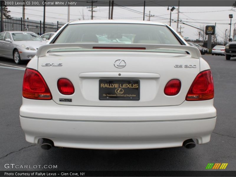 Crystal White / Ivory 2003 Lexus GS 300