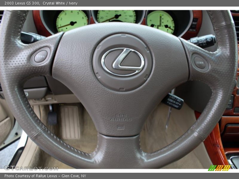 Crystal White / Ivory 2003 Lexus GS 300