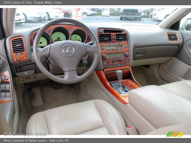 Crystal White / Ivory 2003 Lexus GS 300